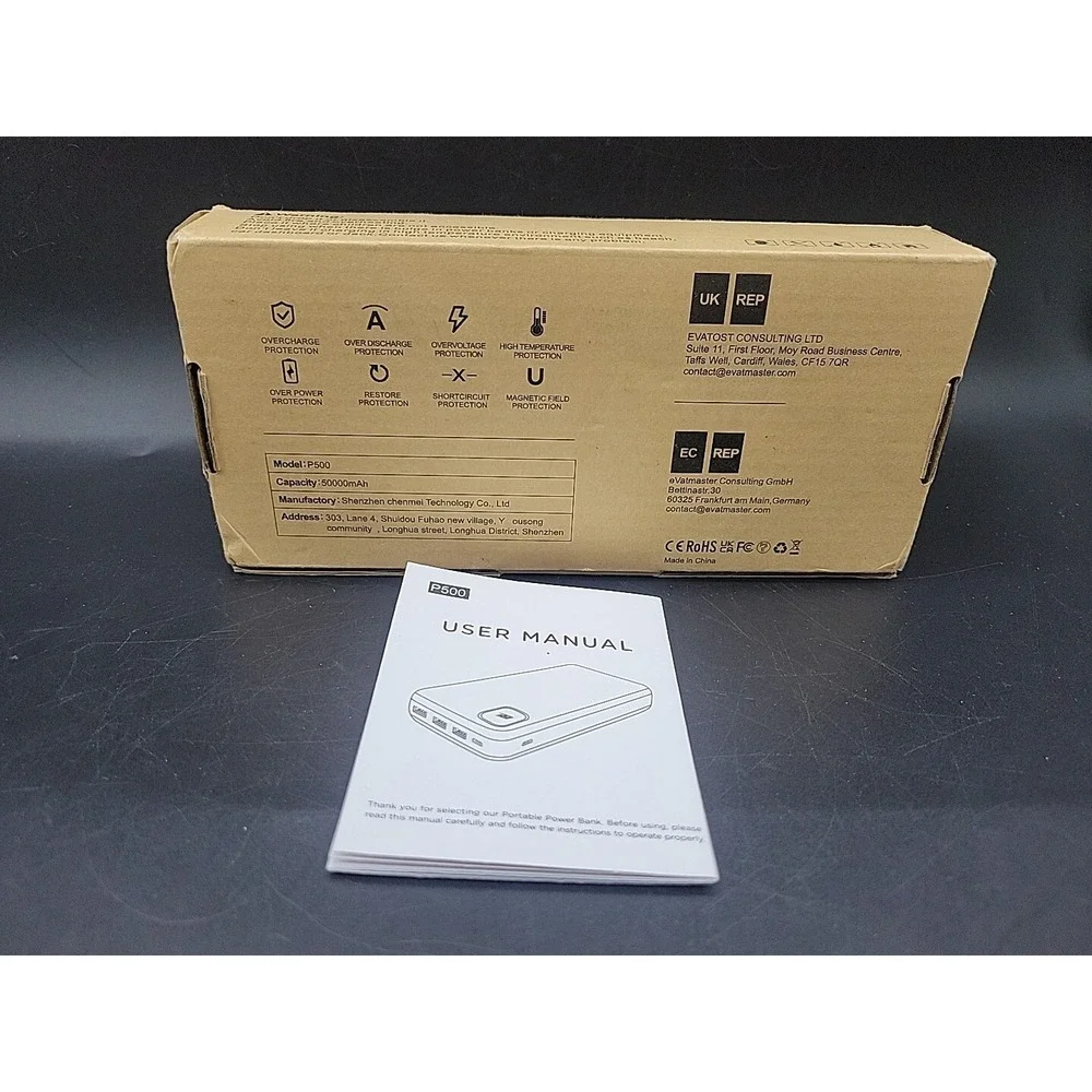 Portable-Charger-Power-Bank - 50000Mah Powerbank PD 30W and QC 4.0 Fast Charging